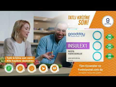 GOODDAY İNSULEX 1 30 SAŞE TAKVİYE EDİCİ GIDA